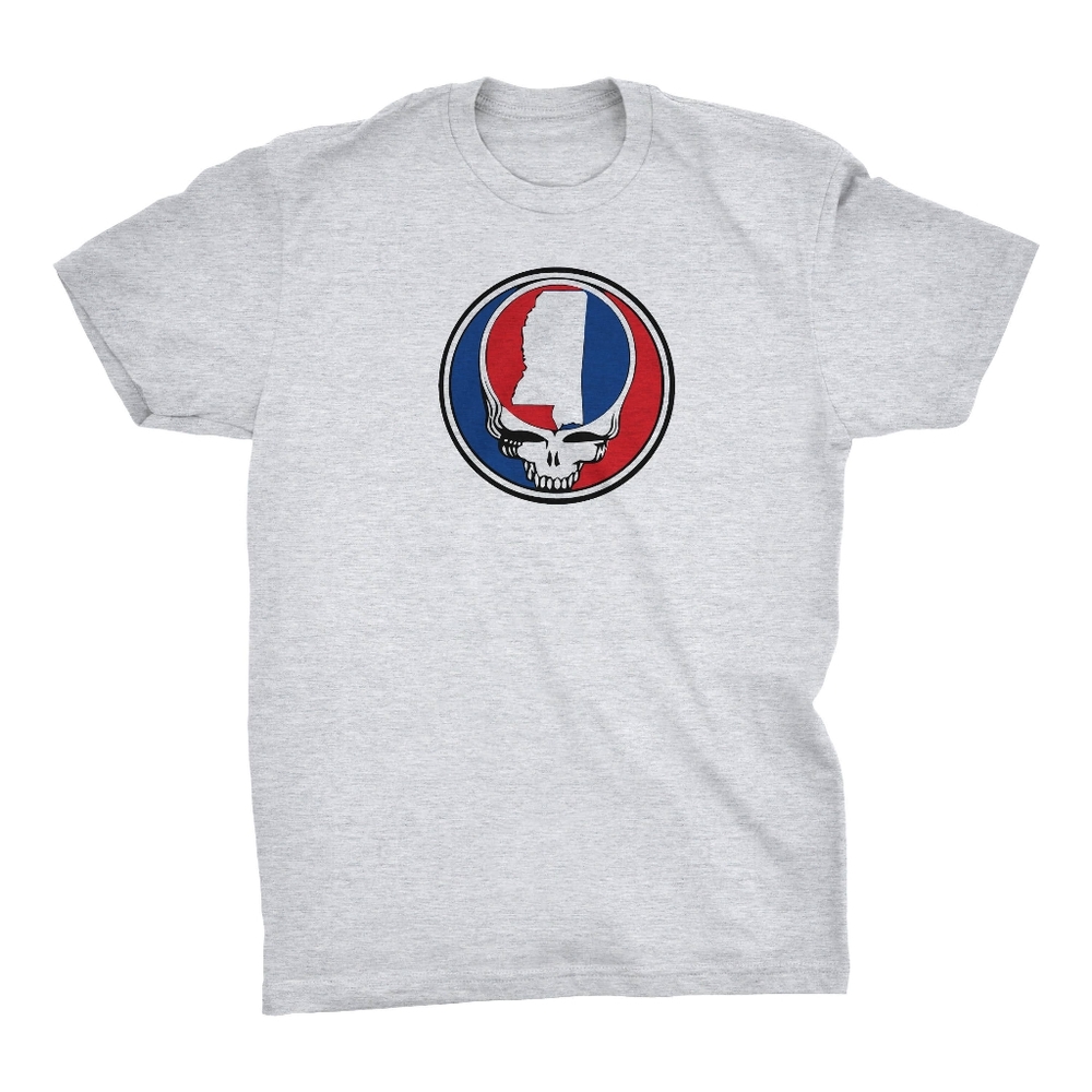 Grateful Dead inspired Mississippi state Steal Your t-shirt NWT Shakedown Tour
